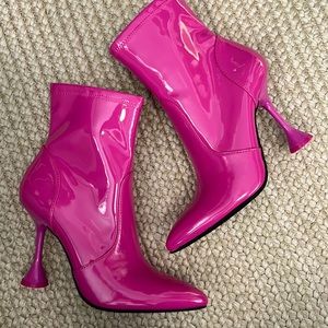 INC Pink Patent Heel Shoe.   NWOT